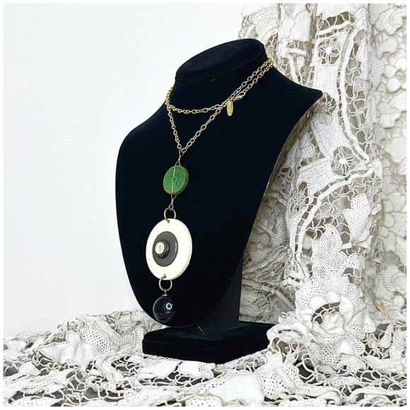Anthro “Crème de Menthe Necklace” by Lenora Dame - Picture 2 of 11